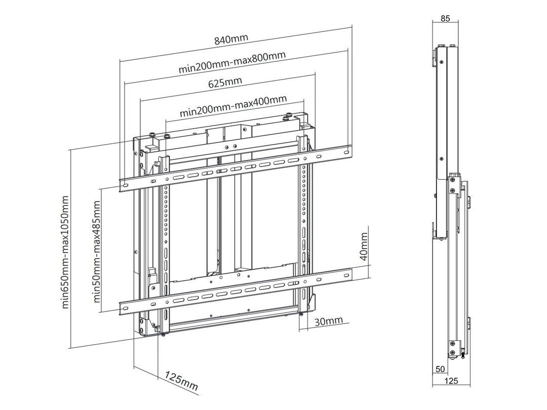 Multibrackets M Counterbalanced Wallmount 15-40kg – image 6