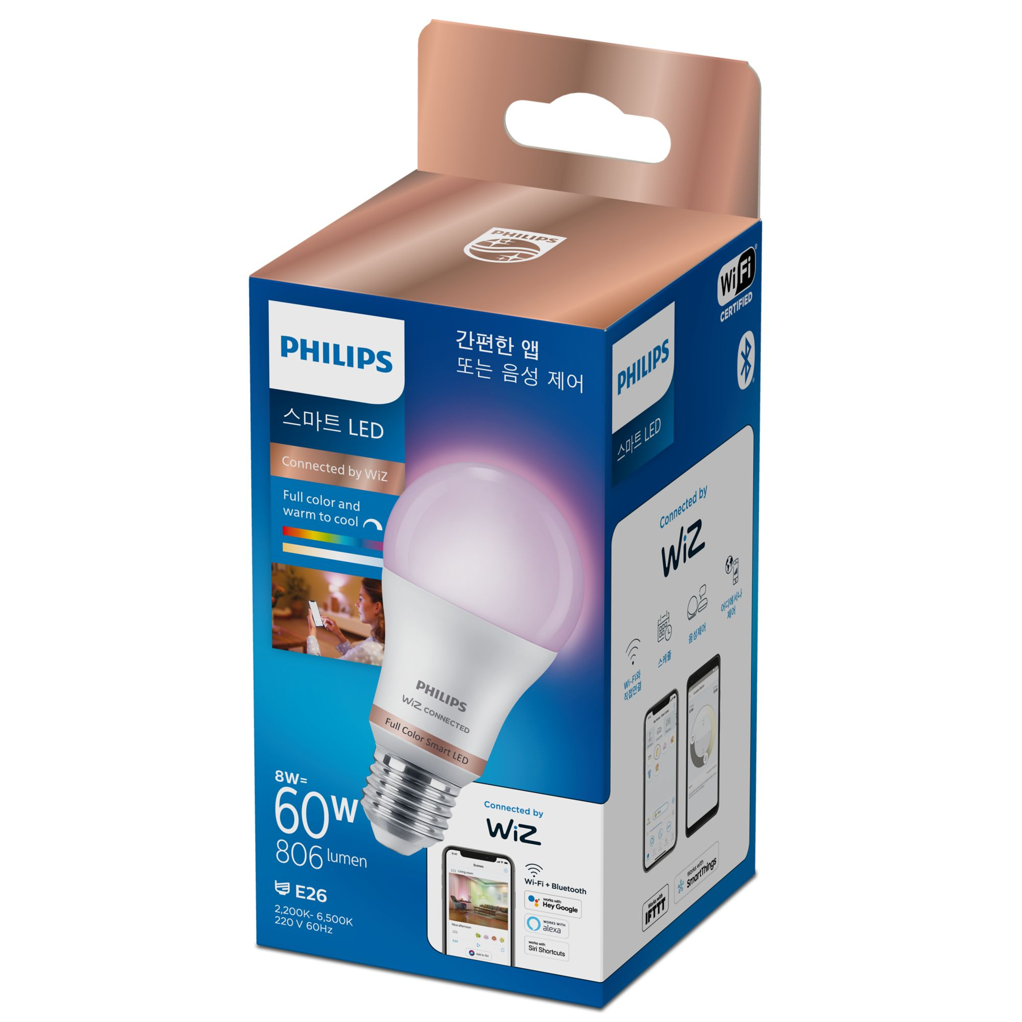 Philips by Signify Philips 8719514413573 smart lighting Smart bulb Wi-Fi/Bluetooth – image 2
