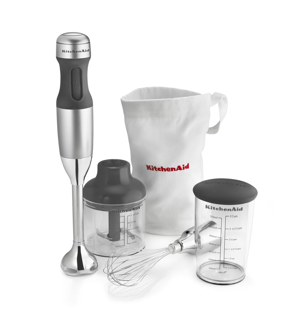 KitchenAid KHB2351CU blender Immersion blender Silver – image 2
