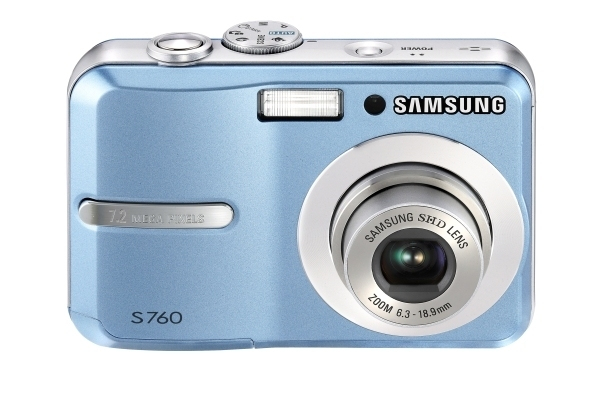 Samsung S760 1/2.5" 7.2 MP CCD Blue – image 3