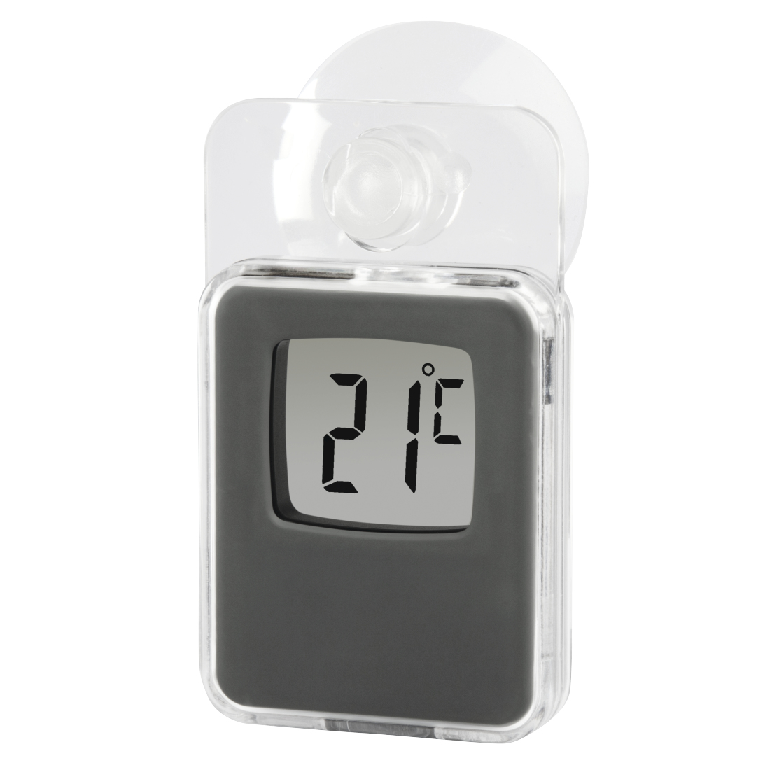 Hama 00186397 environment thermometer Electronic environment thermometer Indoor/outdoor Grey – image 1