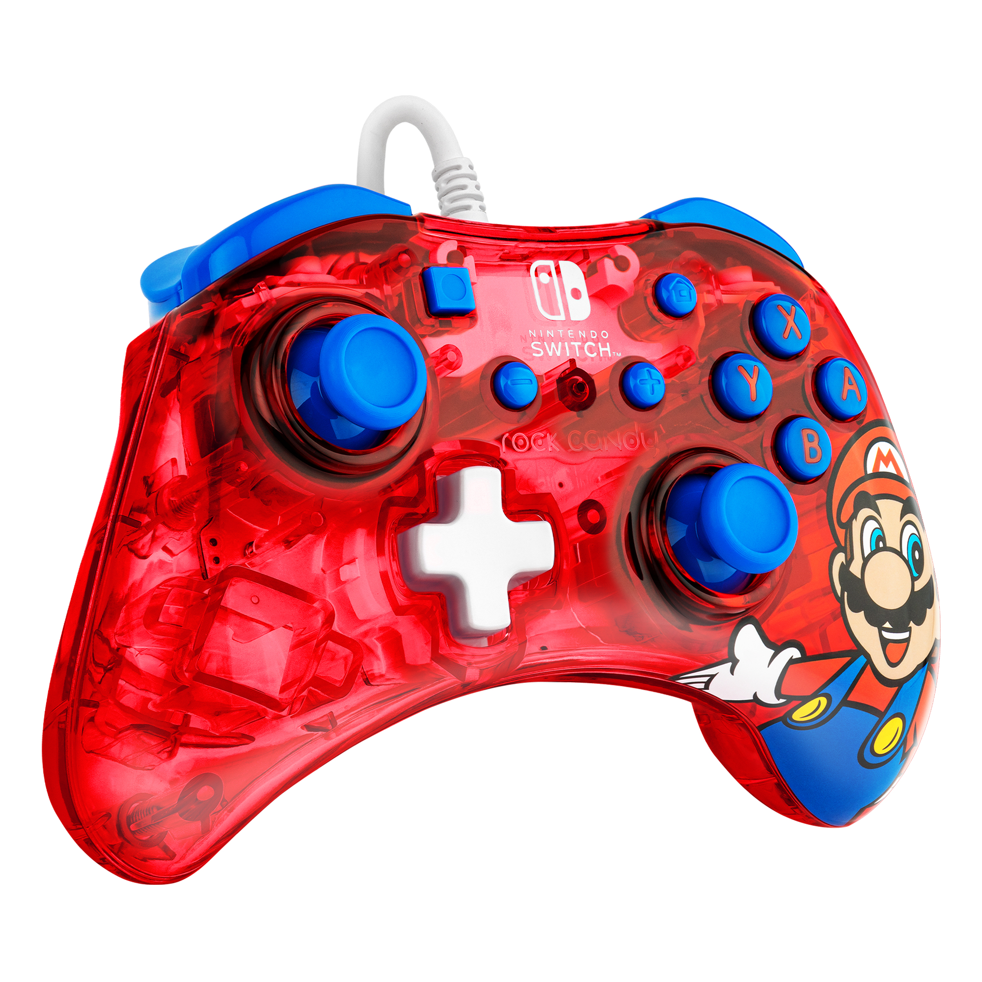 PDP 500-181-MAR Gaming Controller Red, Translucent USB Gamepad Analogue / Digital Nintendo Switch, Nintendo Switch Lite, Nintendo Switch OLED – image 2
