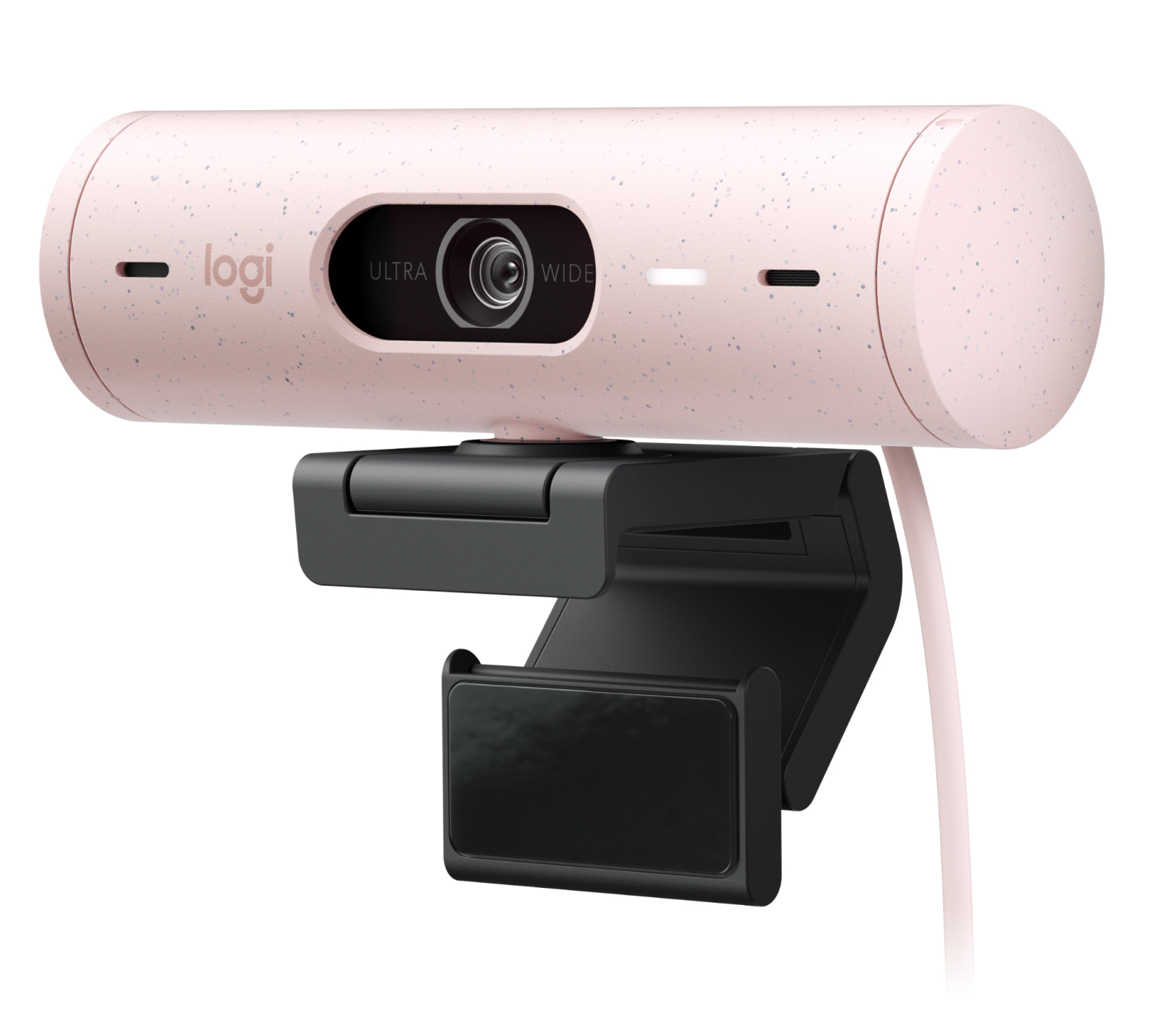 Cámara Web Logitech Brio 500 - 1080P - Micrófono - USB-C - Rosa - 960-001418 Cámara Web Logitech Brio 500 - 1080P - Micrófono - USB-C - Rosa - 960-001418