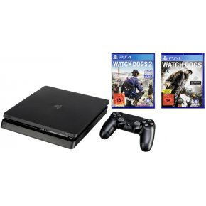 Sony Interactive Entertainment PS4 1TB + WatchDogs 1&2