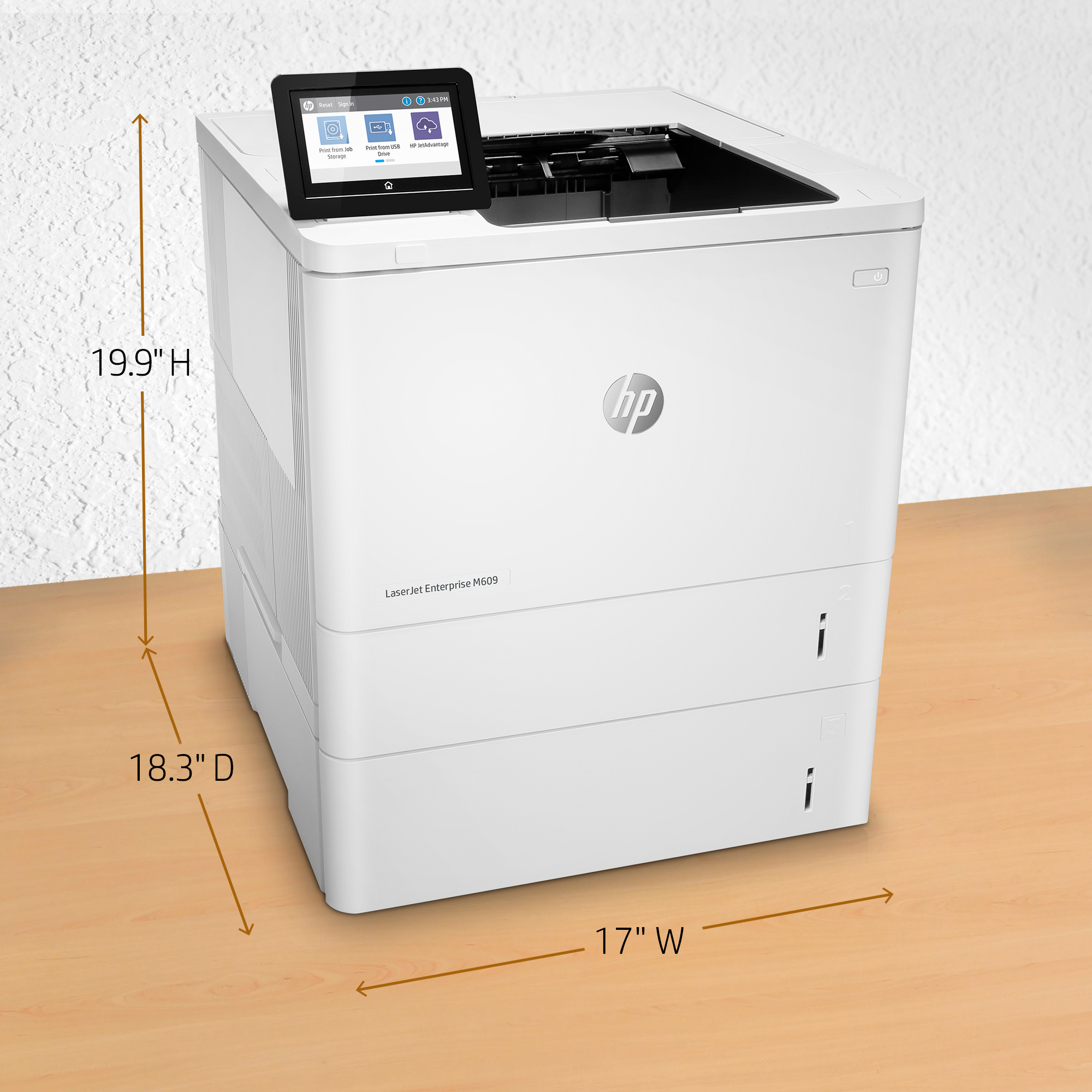 HP LaserJet Enterprise M609x, Print – image 7