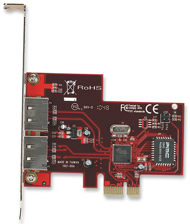 Manhattan PCI Express Card, SATA 3.0 Gbit/s, 2 External Ports, Lifetime Warranty, Retail Box – image 3