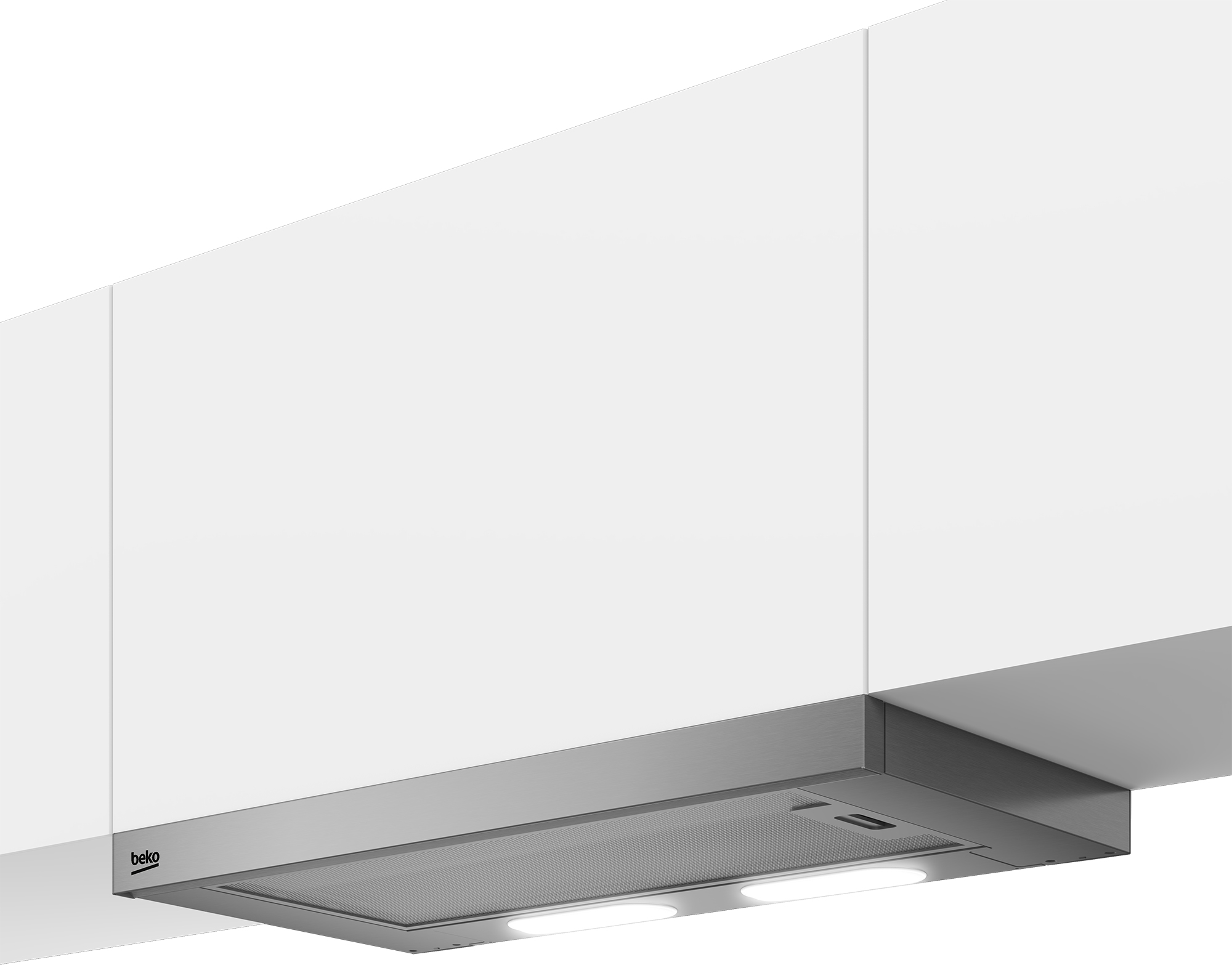 Beko HNT61310X cooker hood Semi built-in (pull out) Stainless steel 483 m³/h – image 2
