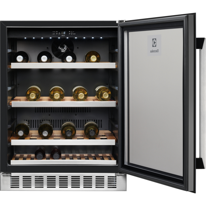 Electrolux ERW1573AOA Compressor wine cooler Built-in Black 52 bottle(s) – image 1