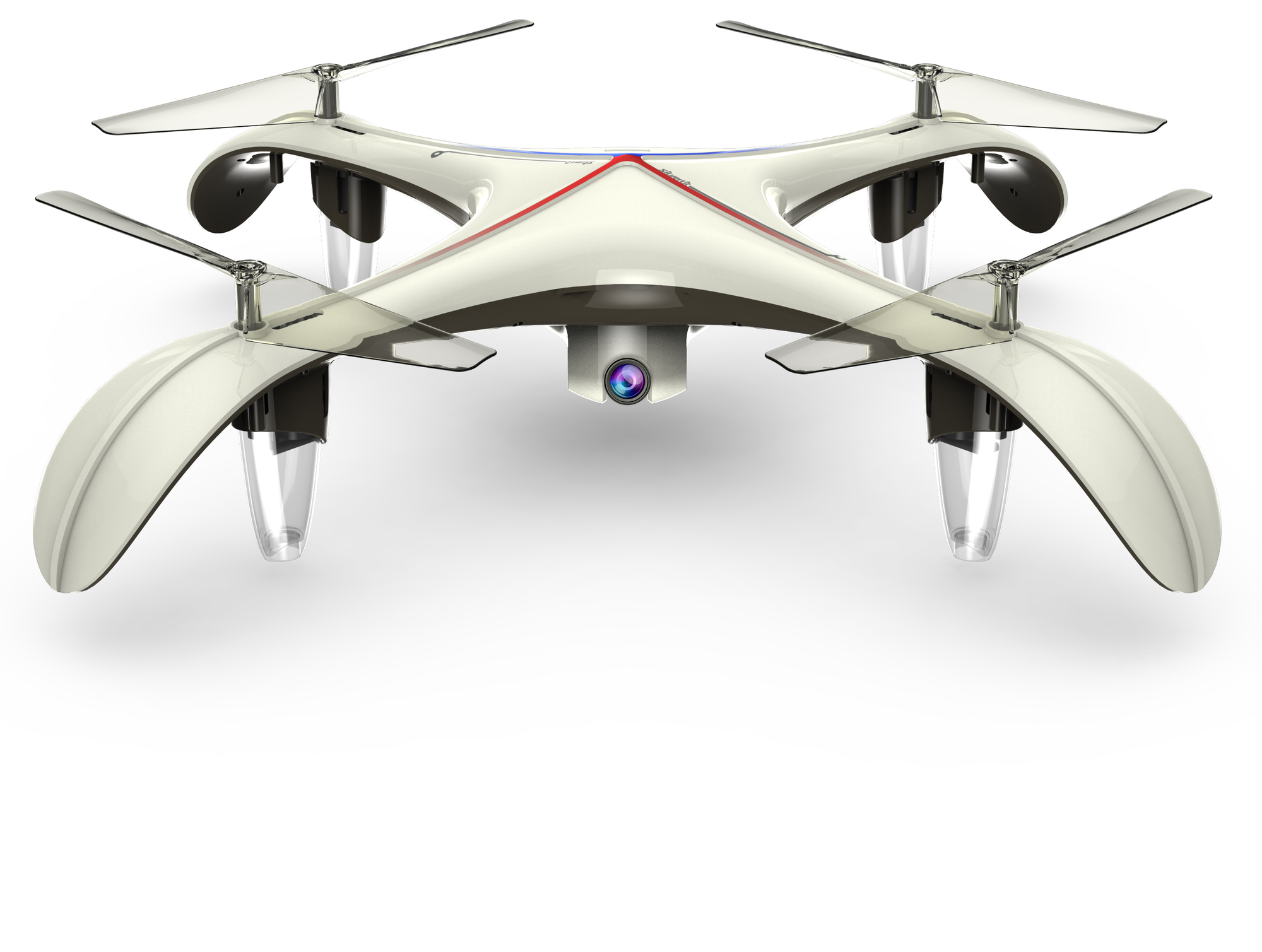 84747 camera drone White, Red