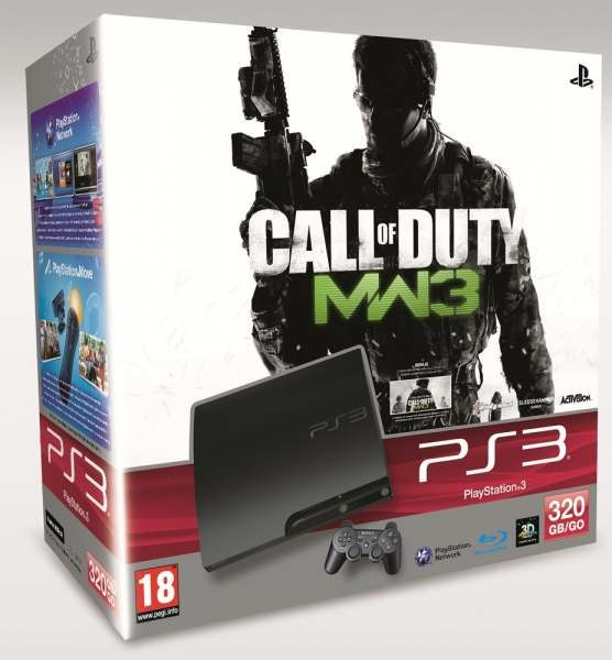 Sony Interactive Entertainment 320GB PlayStation 3 Slim + Call of Duty: MW3