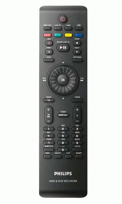 Philips DVDR5520H/31 DVD/Blu-Ray player DVD recorder Silver