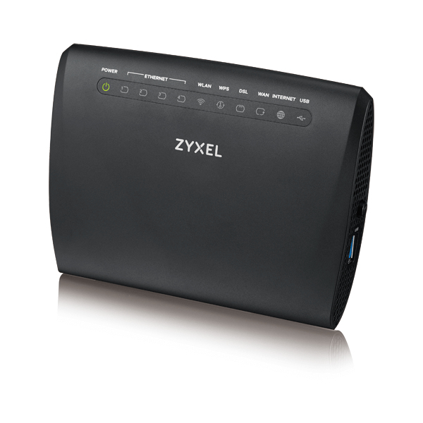 Zyxel VMG3312-T20A wireless router Fast Ethernet Single-band (2.4 GHz) Black