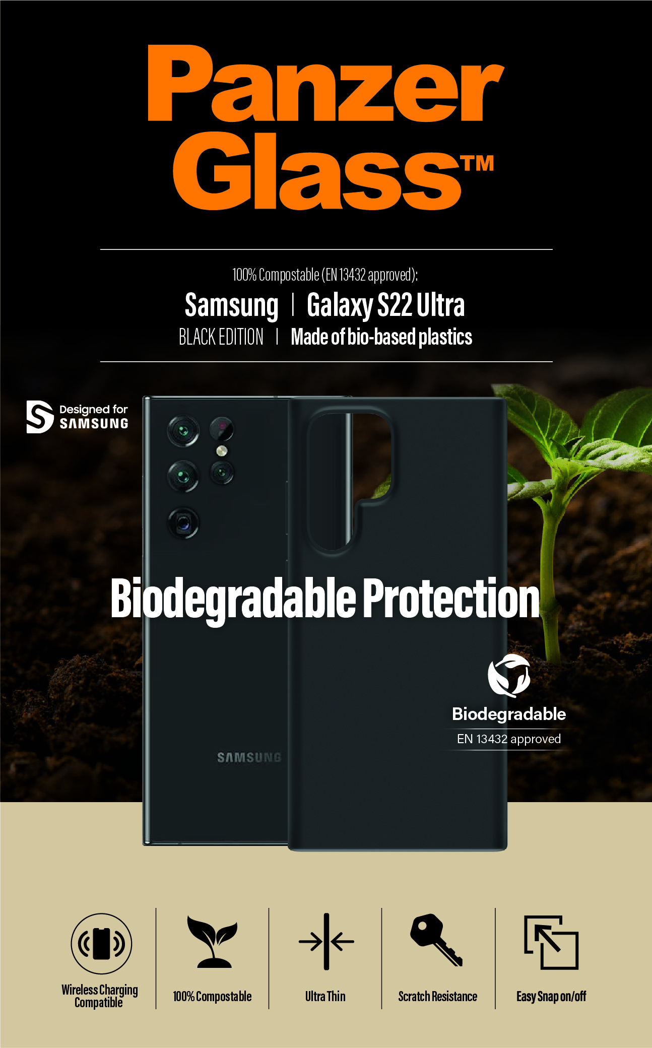 PanzerGlass® Biodegradable Case Samsung Galaxy S22 Ultra – image 9