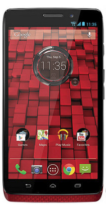 Motorola Droid Maxx 12.7 cm (5") Single SIM Android 4.4 4G 2 GB 16 GB 3500 mAh Red