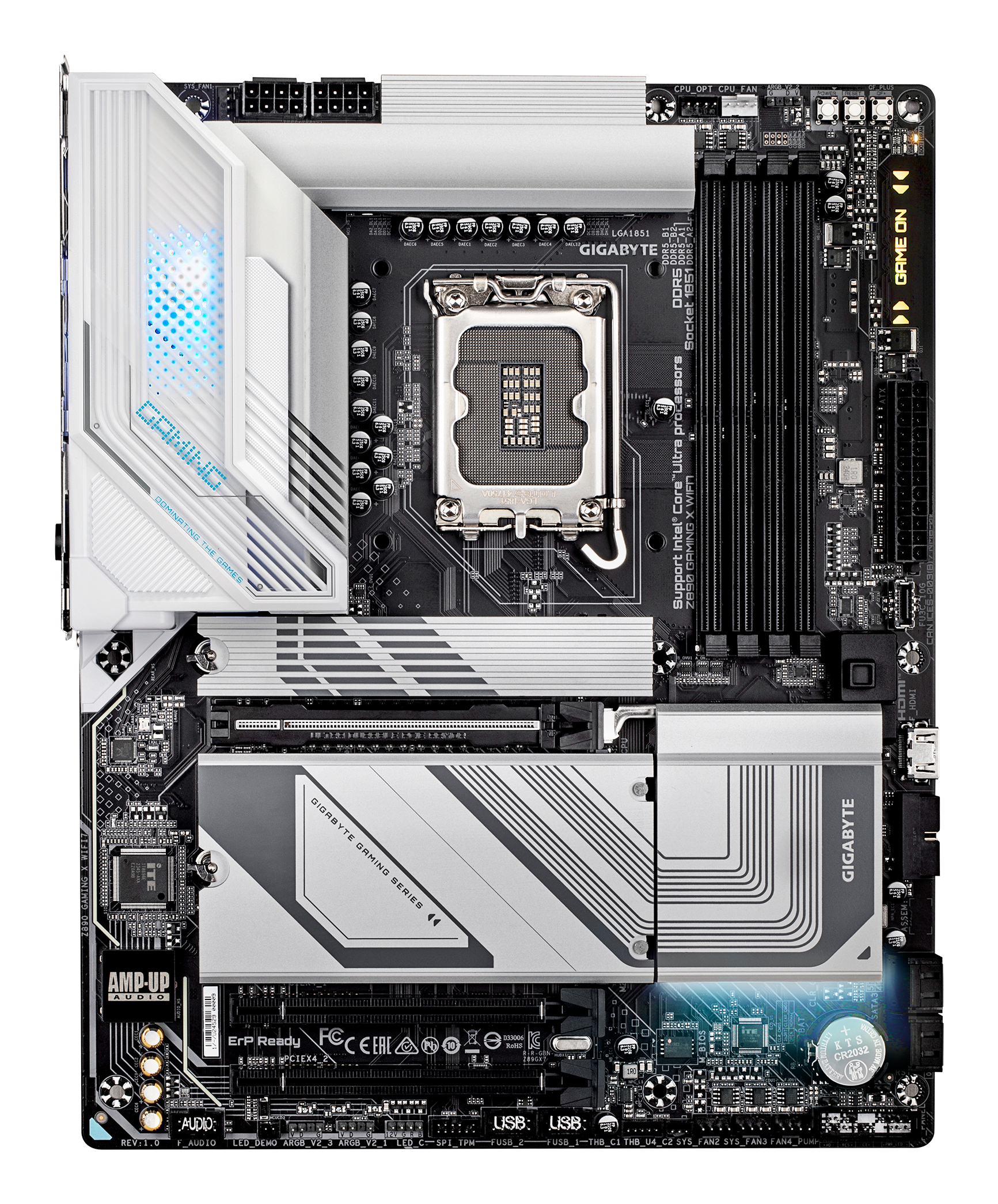 Tarjeta Madre Gigabyte Z890 Gaming X WiFi7 - Socket 1851 - 4x DDR5 9200MHz - DP - ATX - Wi-Fi 7/BT - Z890 GAMING X WIFI7 Tarjeta Madre Gigabyte Z890 Gaming X WiFi7 - Socket 1851 - 4x DDR5 9200MHz - DP - ATX - Wi-Fi 7/BT - Z890 GAMING X WIFI7