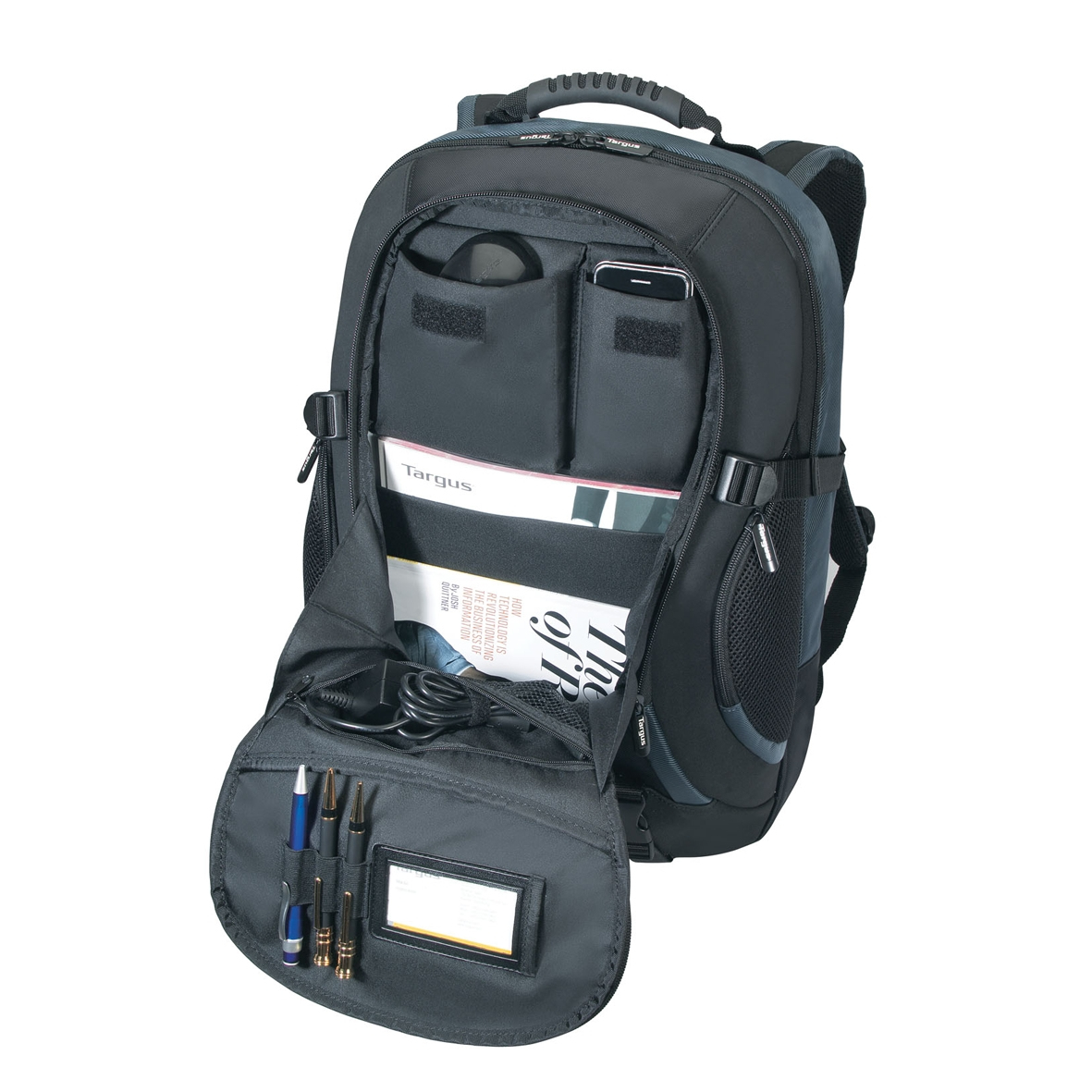 Targus TCB001EU 45.7 cm (18") Backpack case Black, Blue – image 2