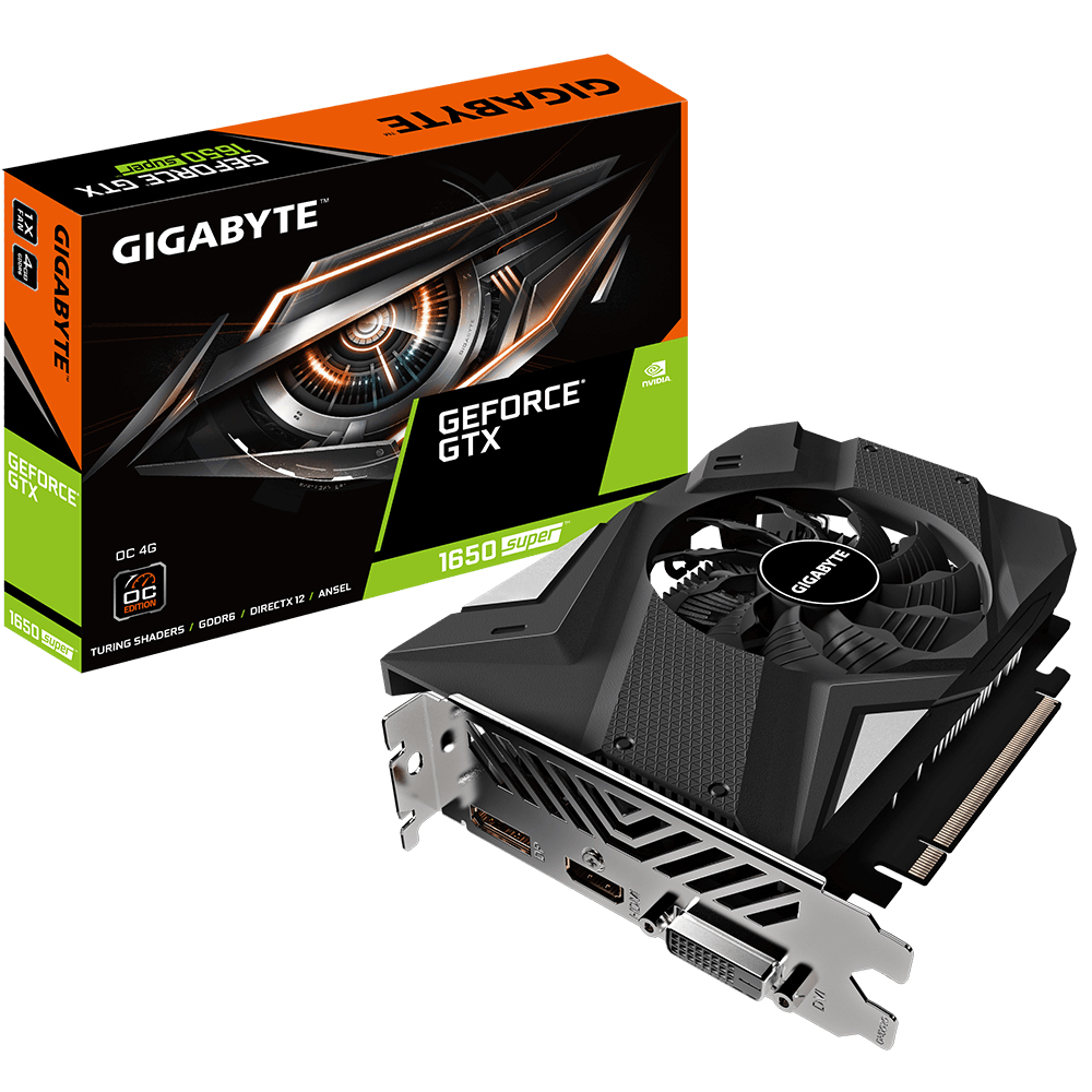 GIGABYTE GV-N165SOC-4GD graphics card NVIDIA GeForce GTX 1650 SUPER