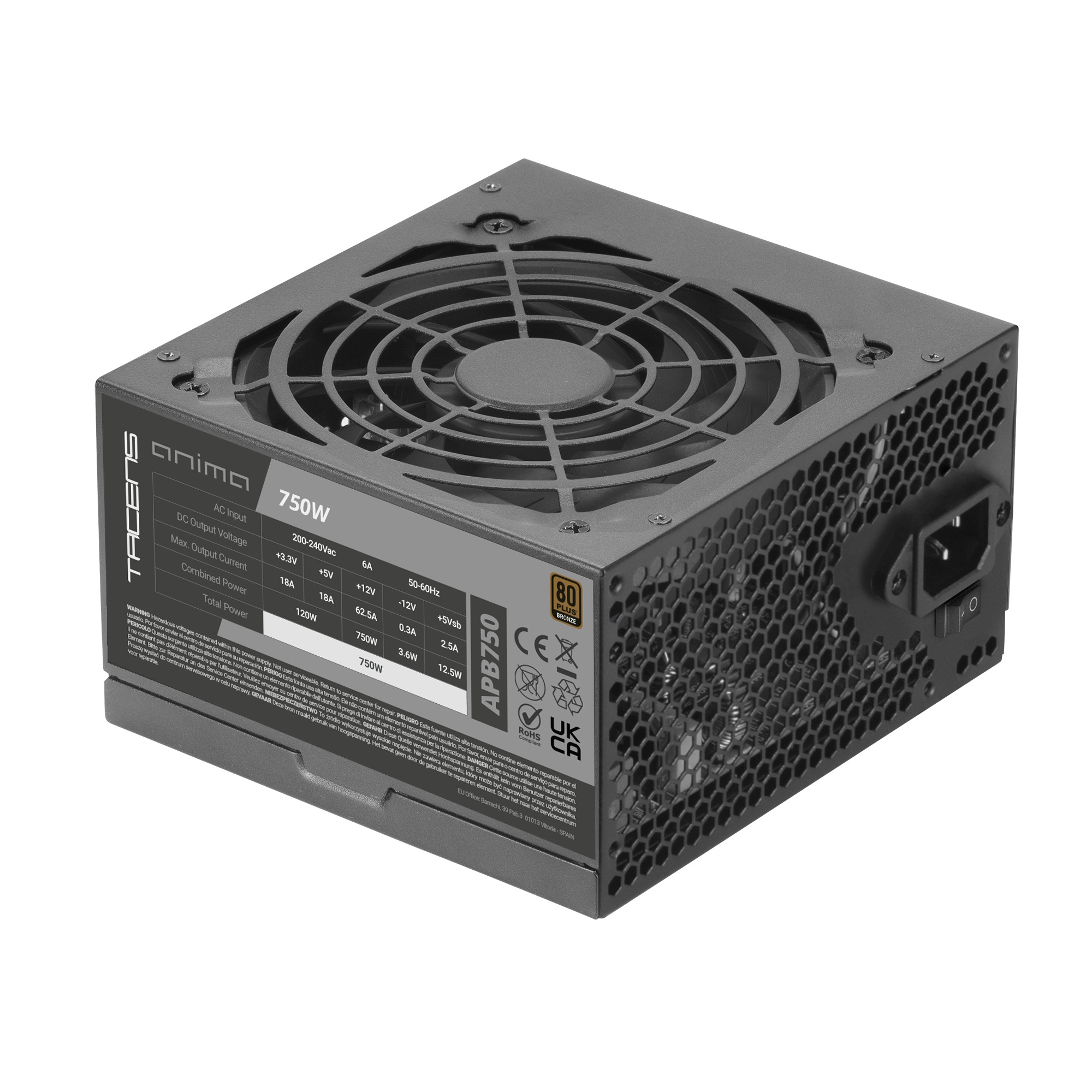 Tacens Anima APB750 power supply unit