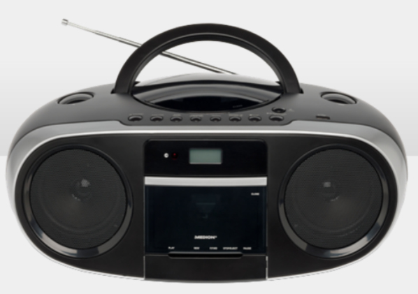 MEDION P65066 4 W AM, FM Black MP3 playback