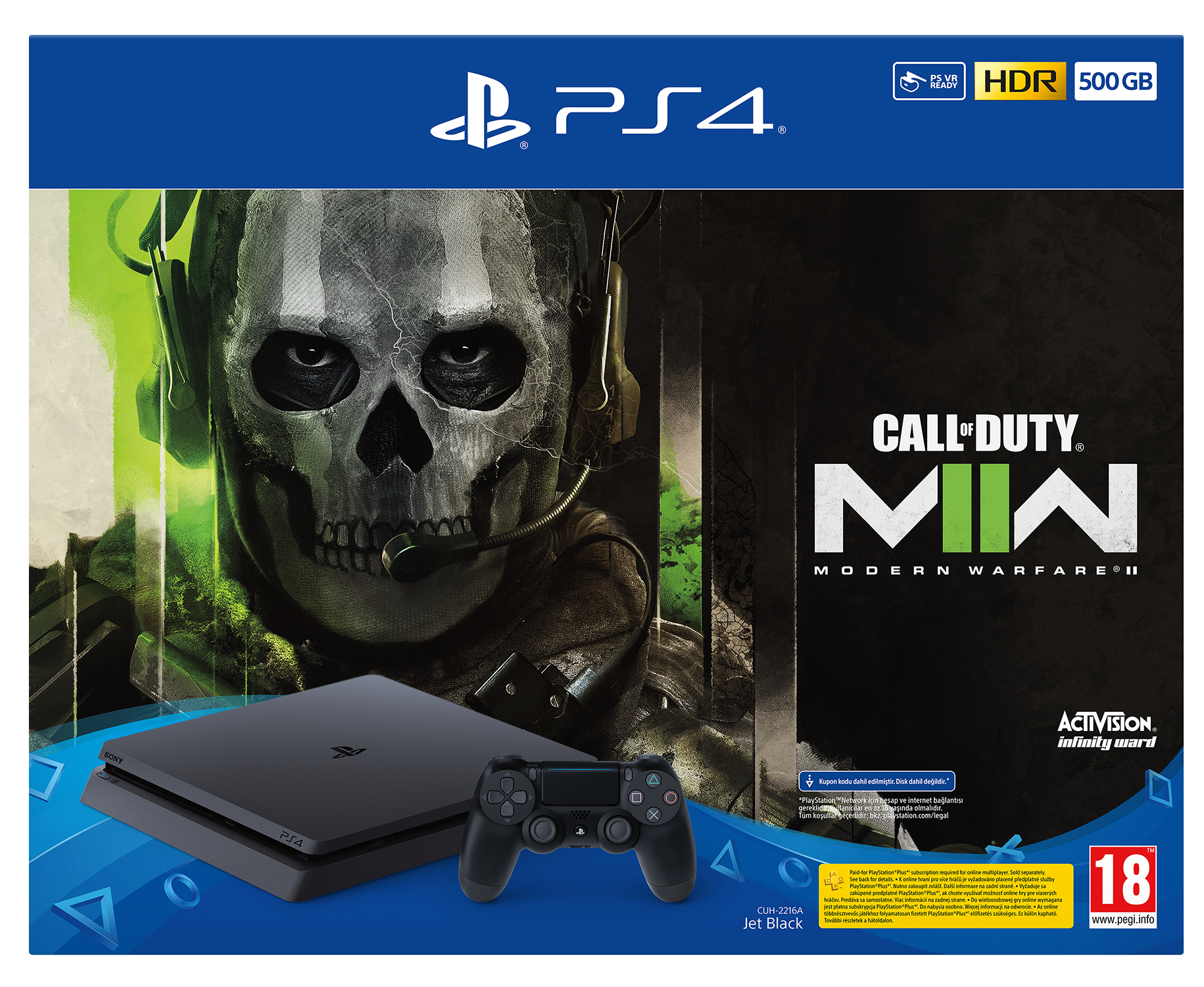 Sony Interactive Entertainment PlayStation 4 Slim 500GB + Call of Duty: Modern Warfare II – image 3