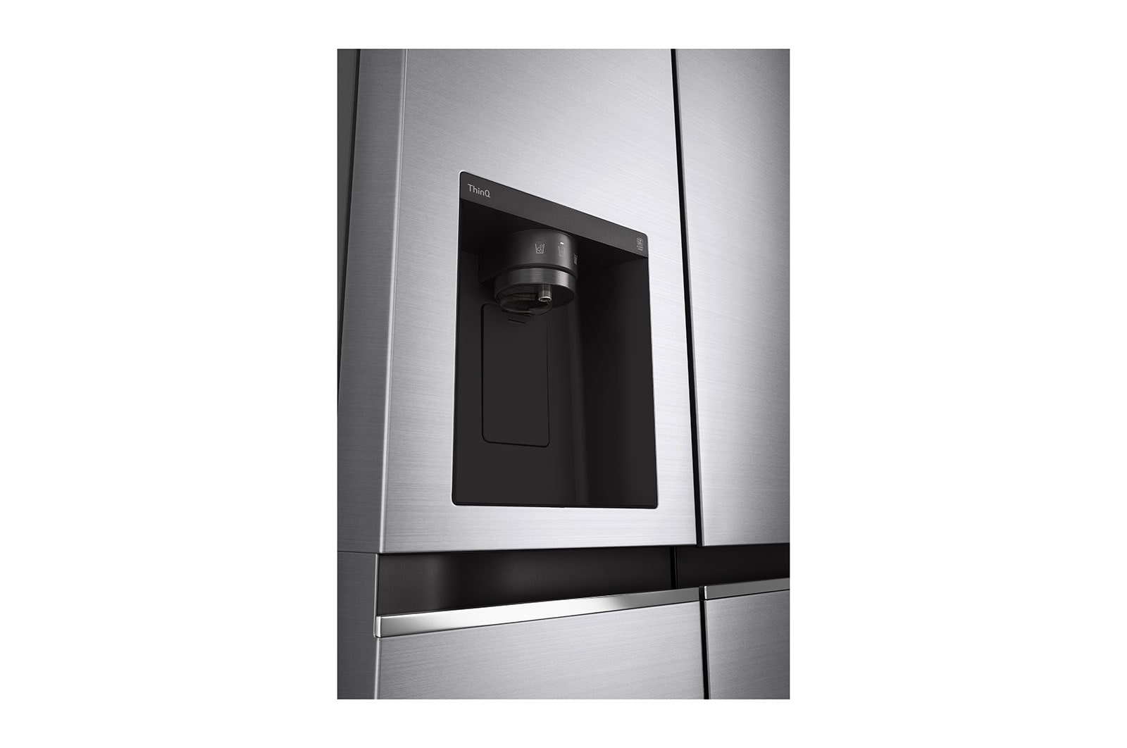 LG GSLV71PZLE side-by-side refrigerator Freestanding – image 4