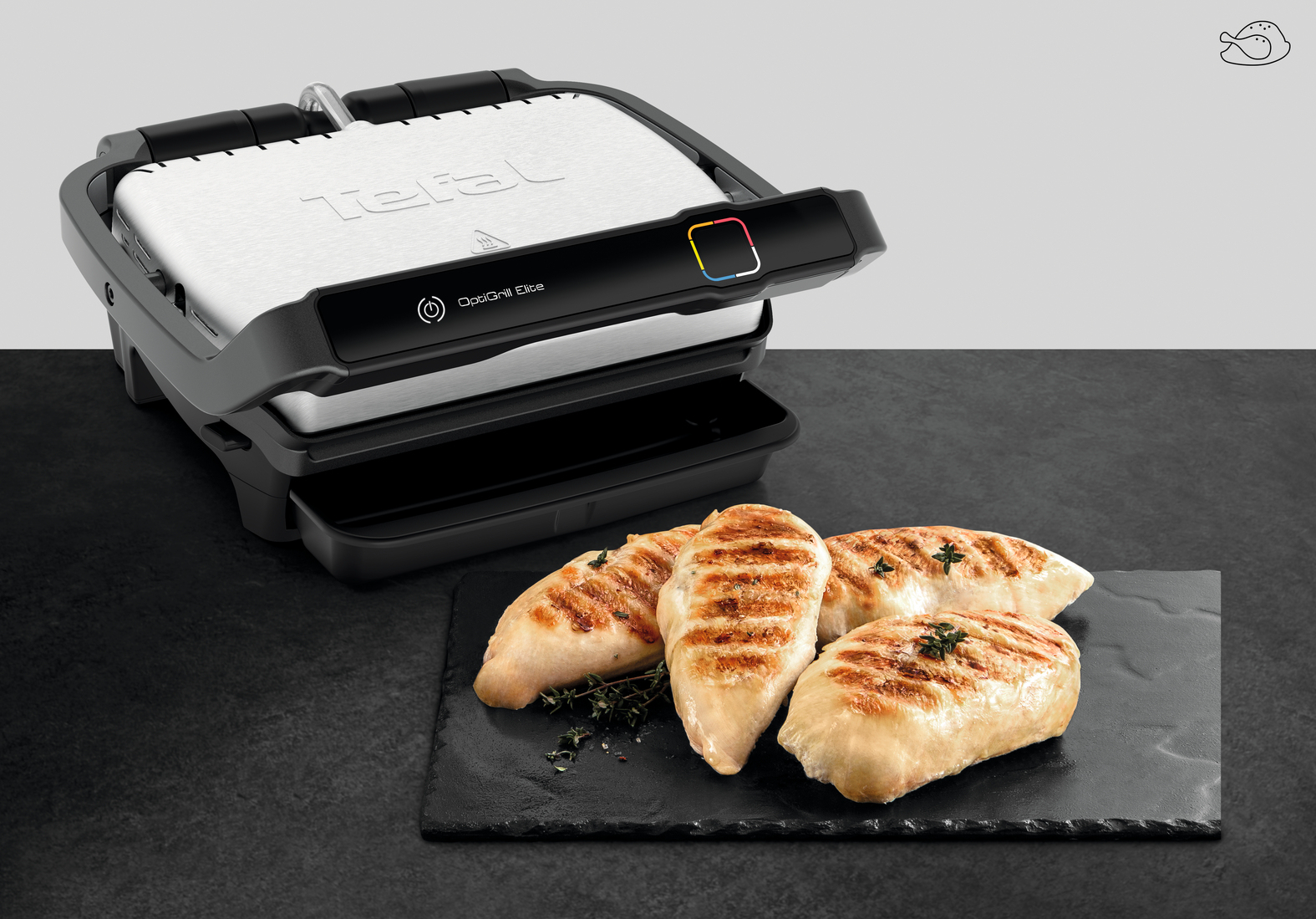 Rowenta GR750D contact grill – image 3