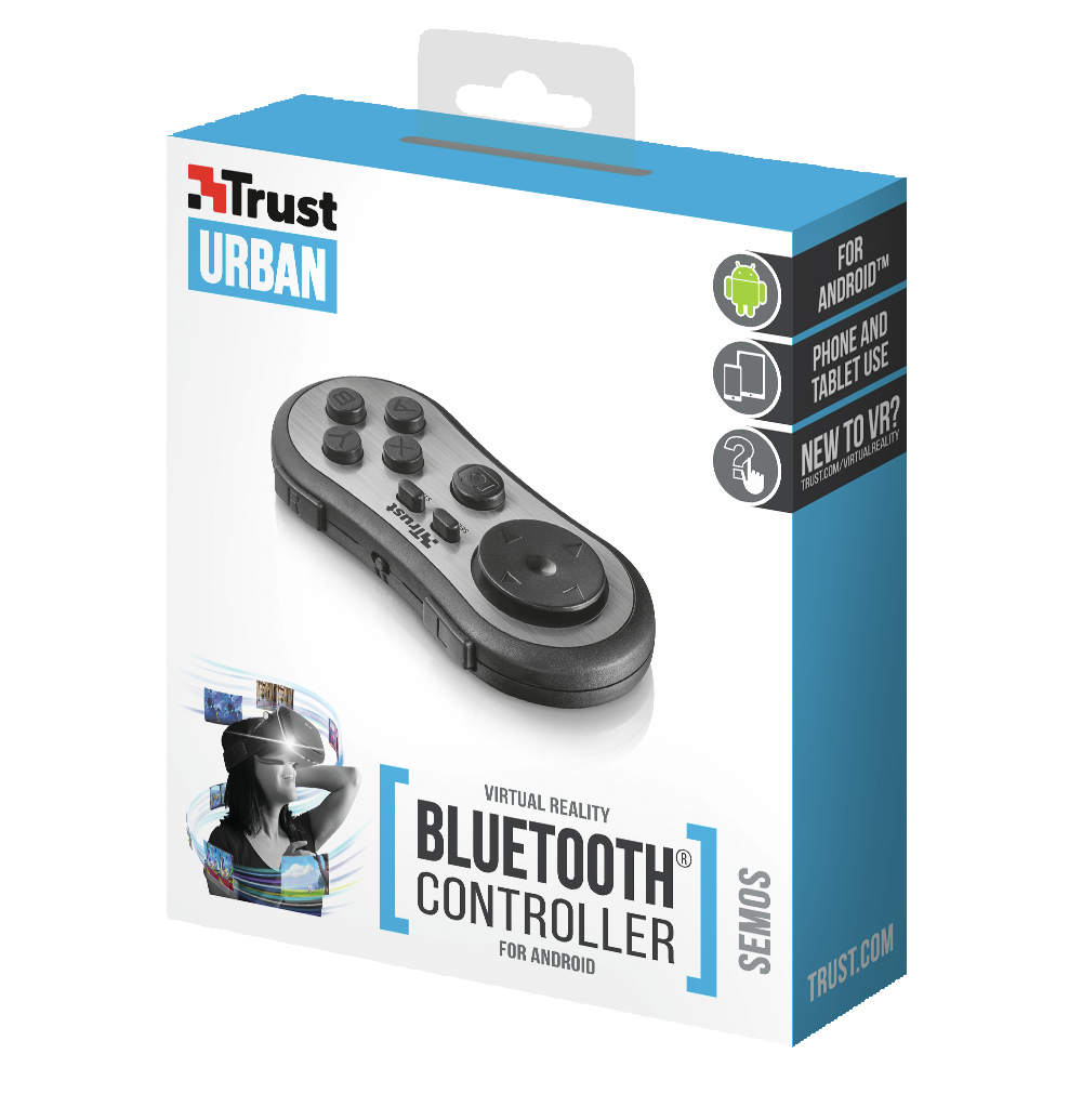 Trust 21533 Gaming Controller Black, Grey Bluetooth/USB Special Digital Android – image 6