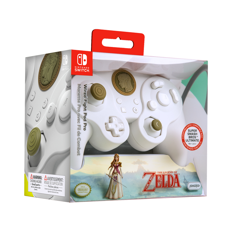 PDP Zelda White USB Joystick Analogue / Digital Nintendo Switch – image 7