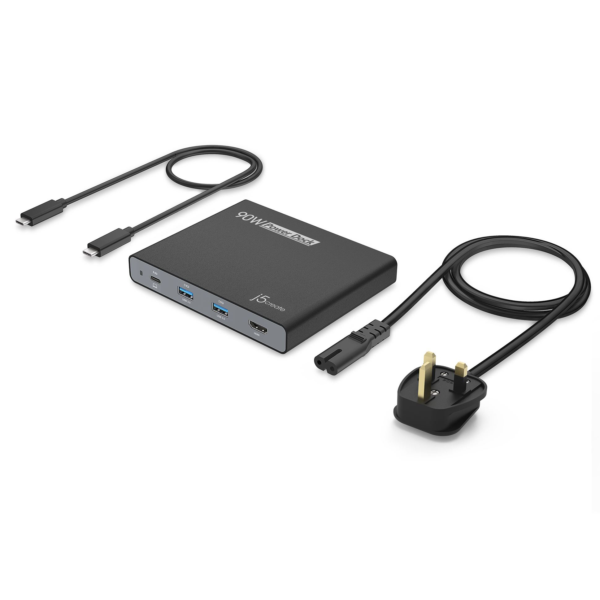 j5create JCDP392-FN mobile device dock station Black – image 3