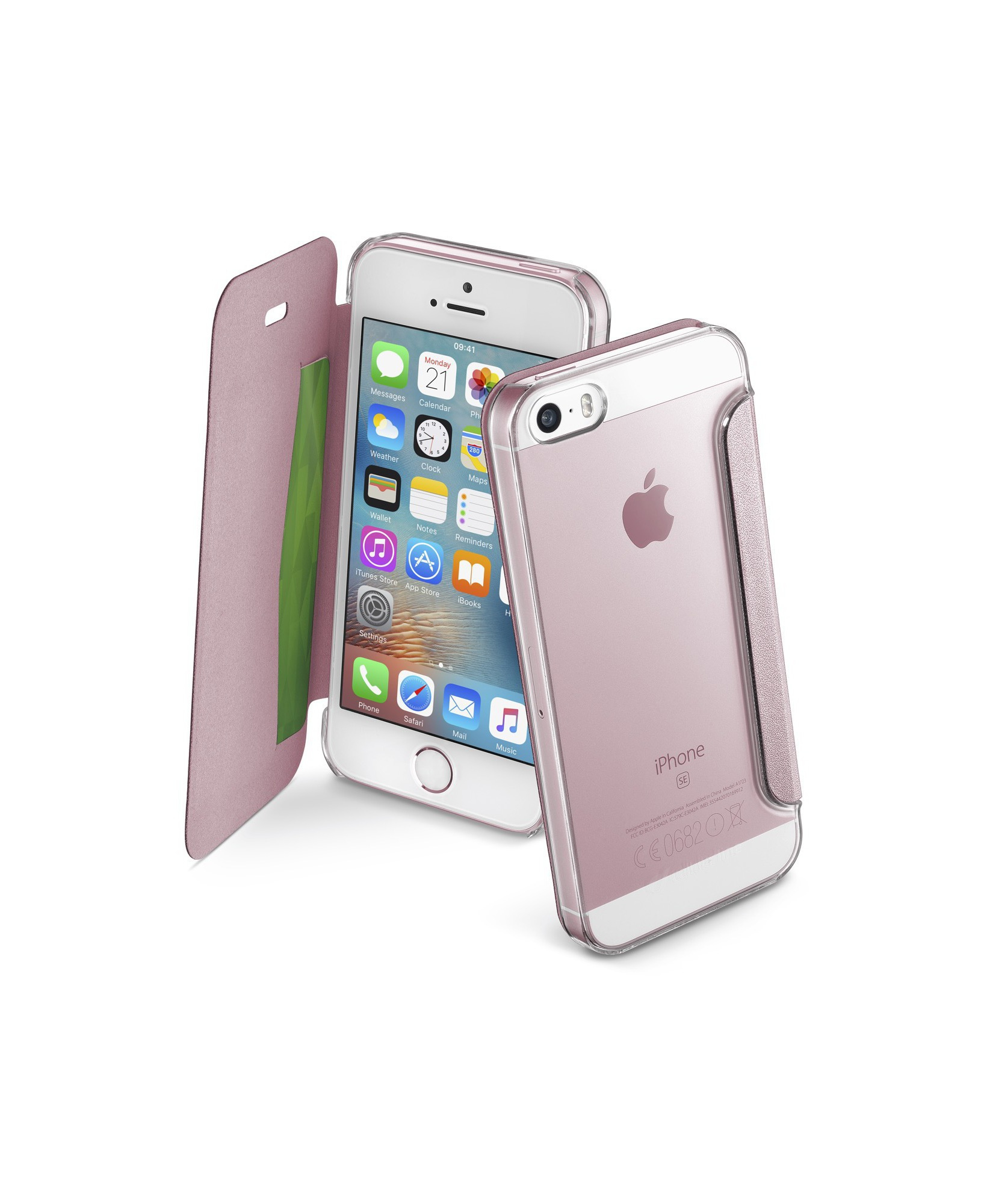 Cellularline Clear Book - iPhone SE/5S/5 – image 1