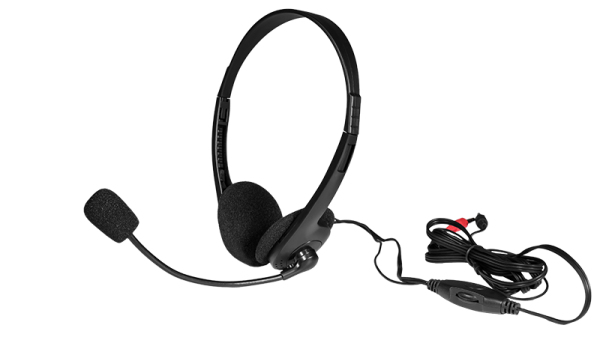 Tacens AH117 headphones/headset Wired Head-band Gaming Black