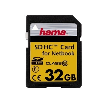 Hama HighSpeed Pro SD HC 32GB Class 6 for Netbook
