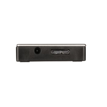 Hama 00054544 interface hub 5000 Mbit/s Black, Silver – image 4
