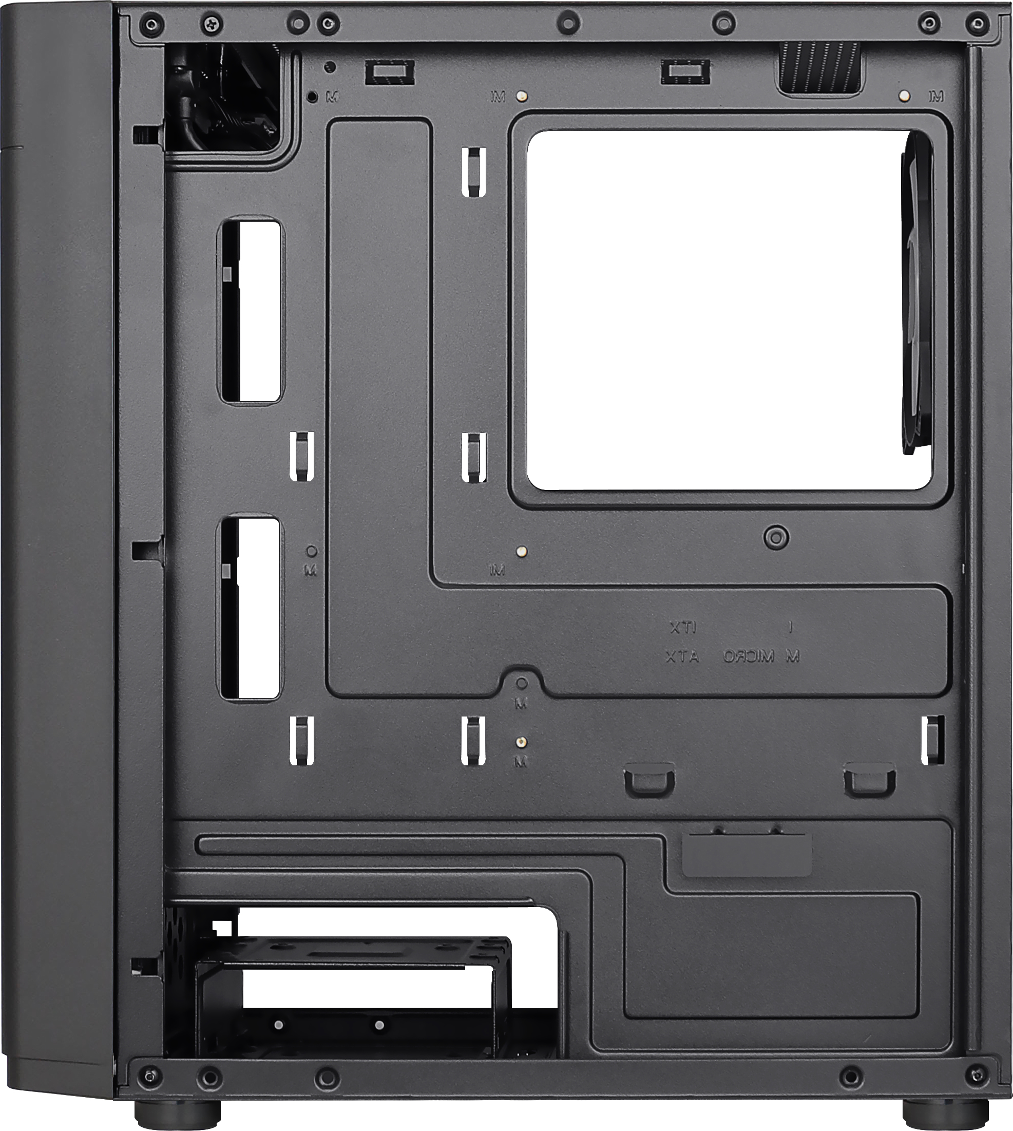 Aerocool HEXFORMBKV2 Micro ATX PC Case 3 Fans FRGB Black – image 9