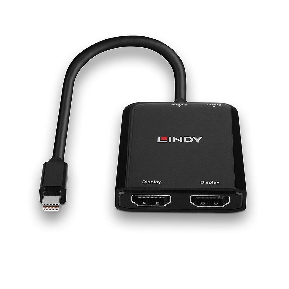 Lindy 38432 interface hub Mini DisplayPort 21600 Mbit/s Black – image 4