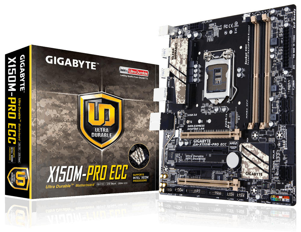 GIGABYTE GA-X150M-PRO ECC (rev. 1.0) – image 4