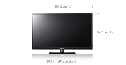 Samsung PS43D450A2W 109.2 cm (43") XGA Black – image 5
