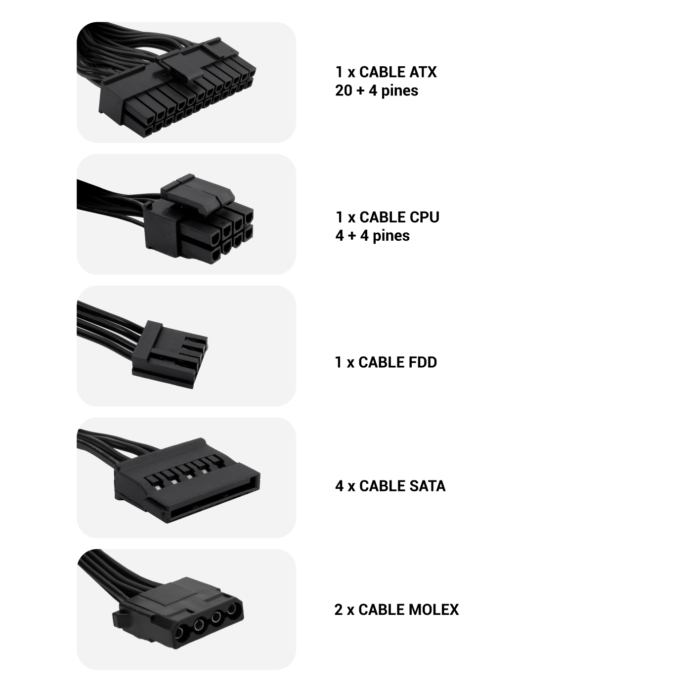 CoolBox Basic 500GR ATX – image 2