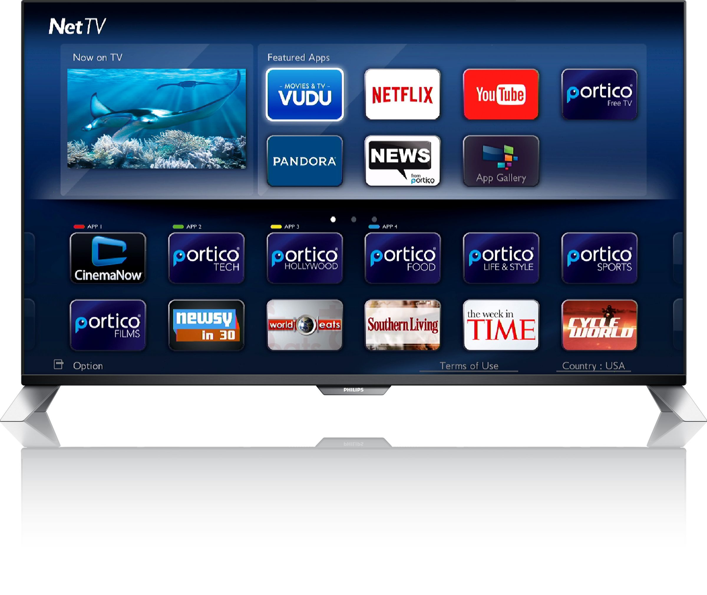 Philips 7000 series 55PFL7900/F7 TV – image 2