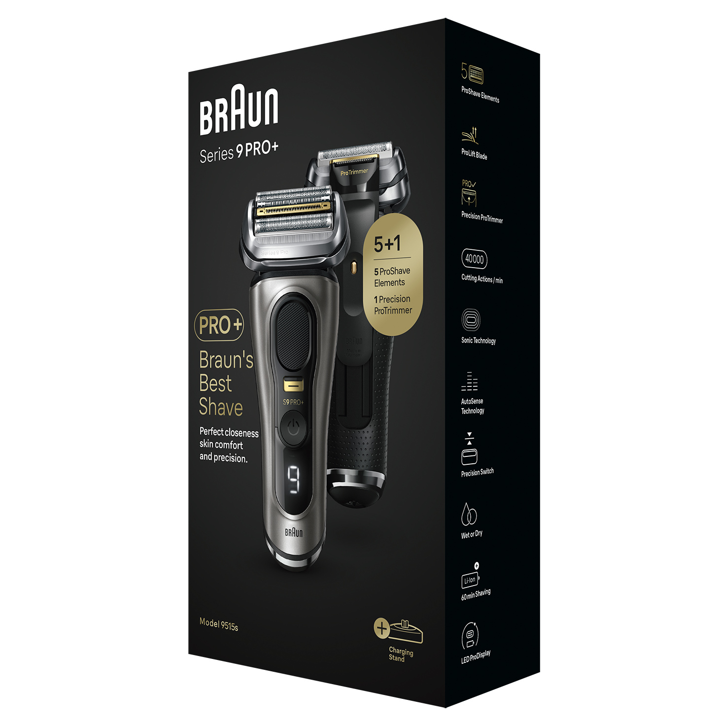 Braun Series 9 Pro+ 9515s Trimmer Metallic – image 2
