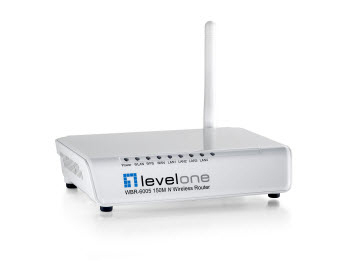 LevelOne WBR-6005 wireless router Fast Ethernet – image 1