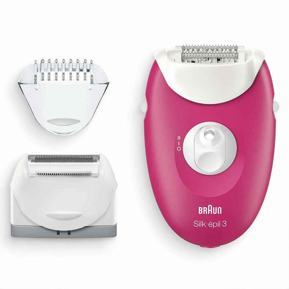 Braun Silk-épil 3 3276 20 tweezers Pink, White – image 4