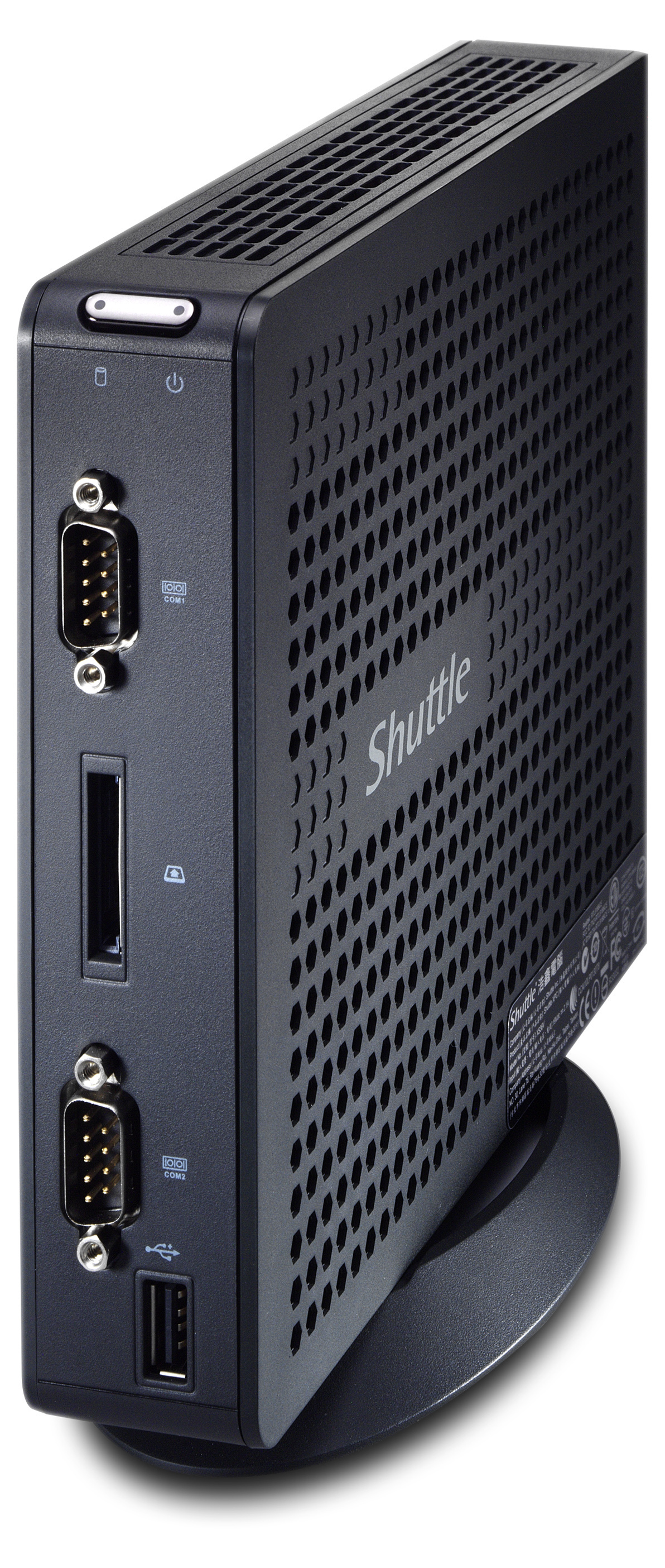 Shuttle XS36V PC/workstation barebone Low Profile (Slimline) Black D2700 Intel NM10 BGA 559 – image 2