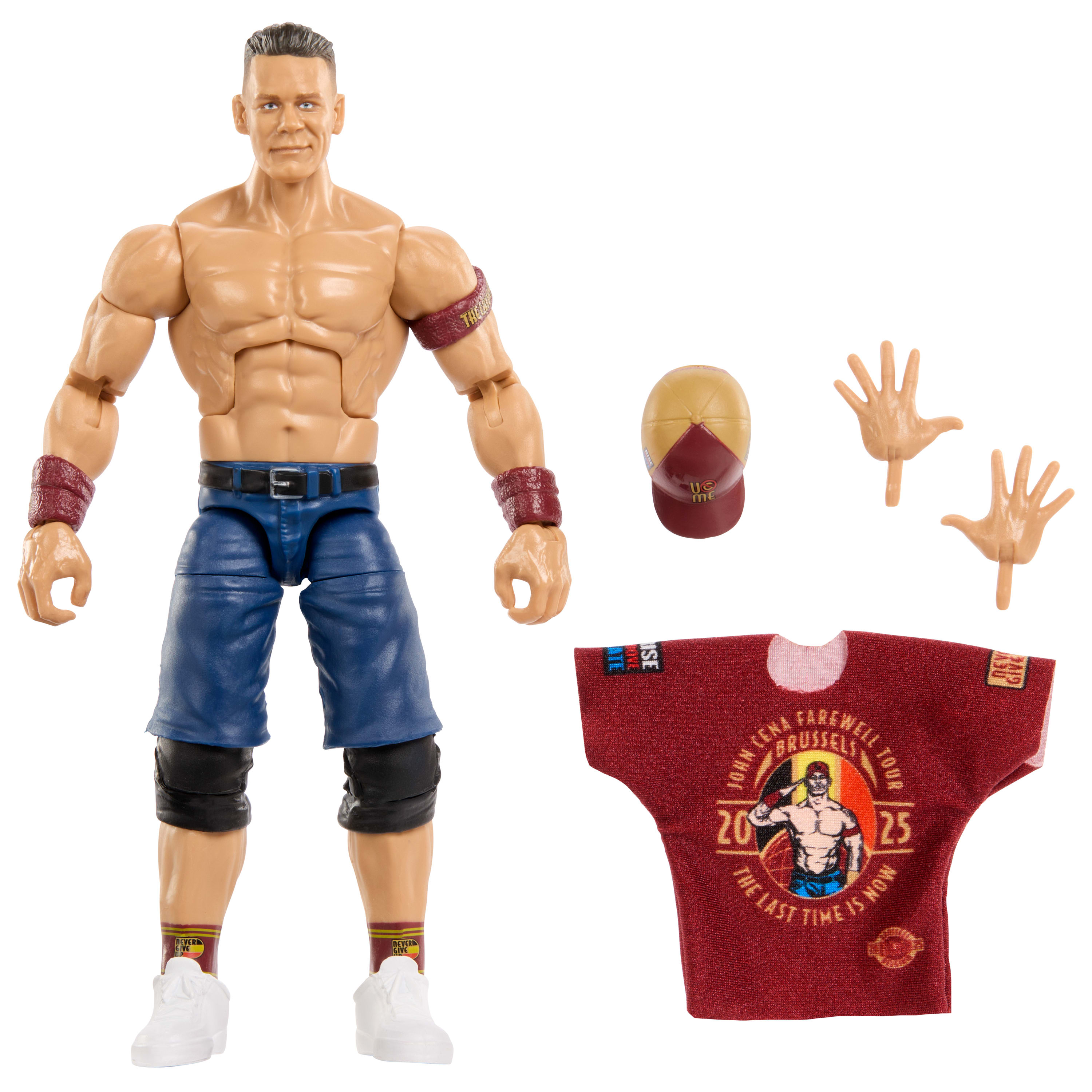 عکس اکشن فیگور پلاستیکی WWE مدل JGV13 رنگی برای پسر/دختر 8-99 سال ساخت ویتنام