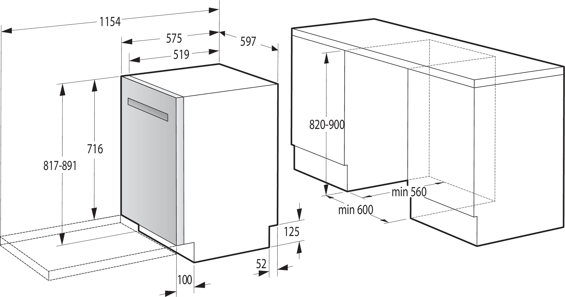 Gorenje GU673C65X — vue 1 sur 2