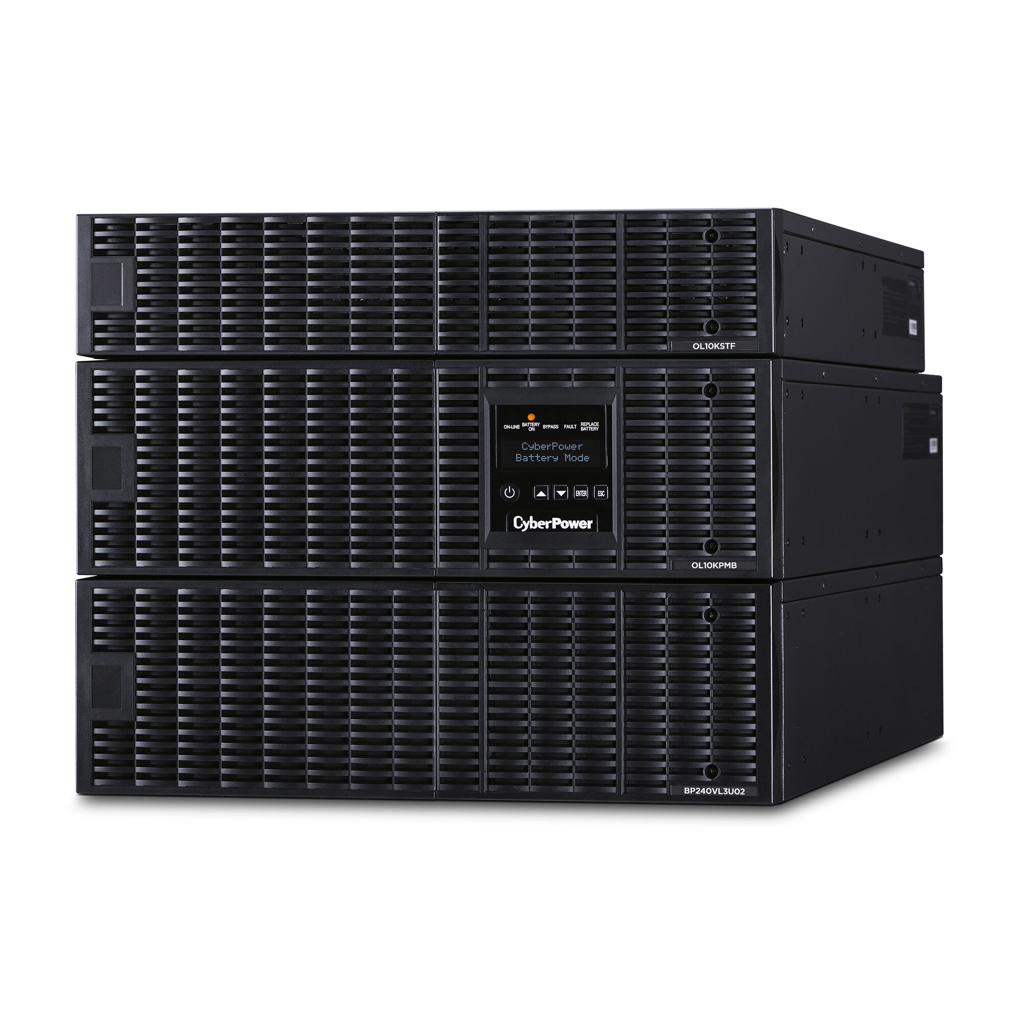 CyberPower OL10KRTMBTF uninterruptible power supply (UPS) Double-conversion (Online) 10 kVA