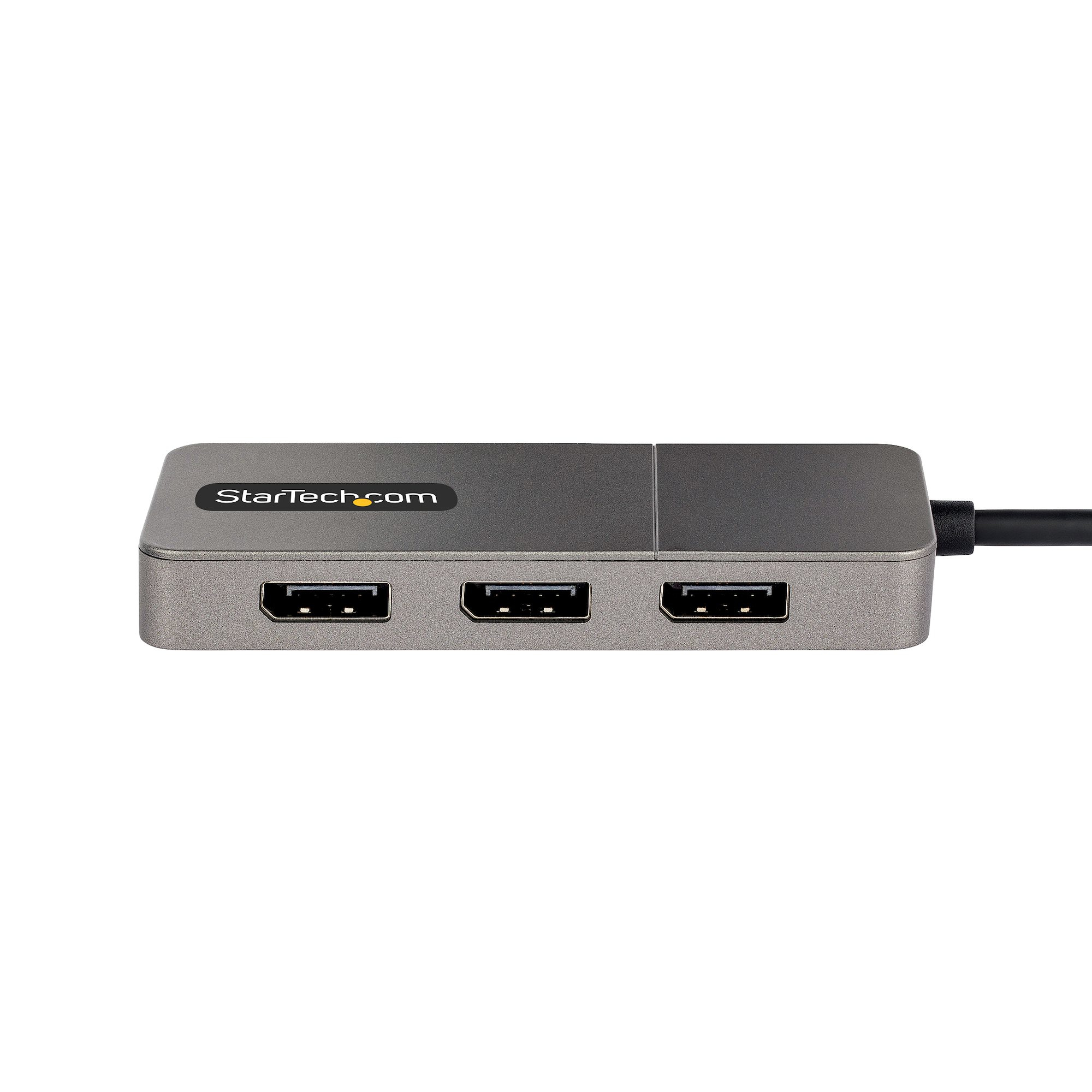 StarTech.com 3-Port USB-C Multi-Monitor Adapter, USB Type-C to 3x DisplayPort 1.4 MST Hub, Triple 4K – image 3