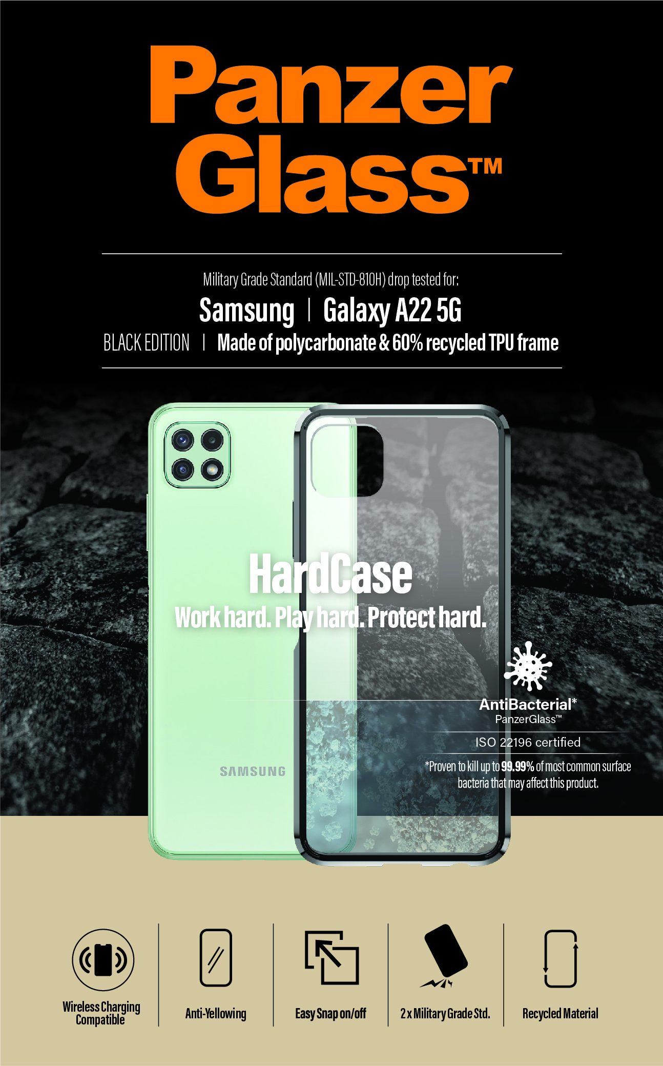 PanzerGlass ® HardCase Samsung Galaxy A22 – image 9