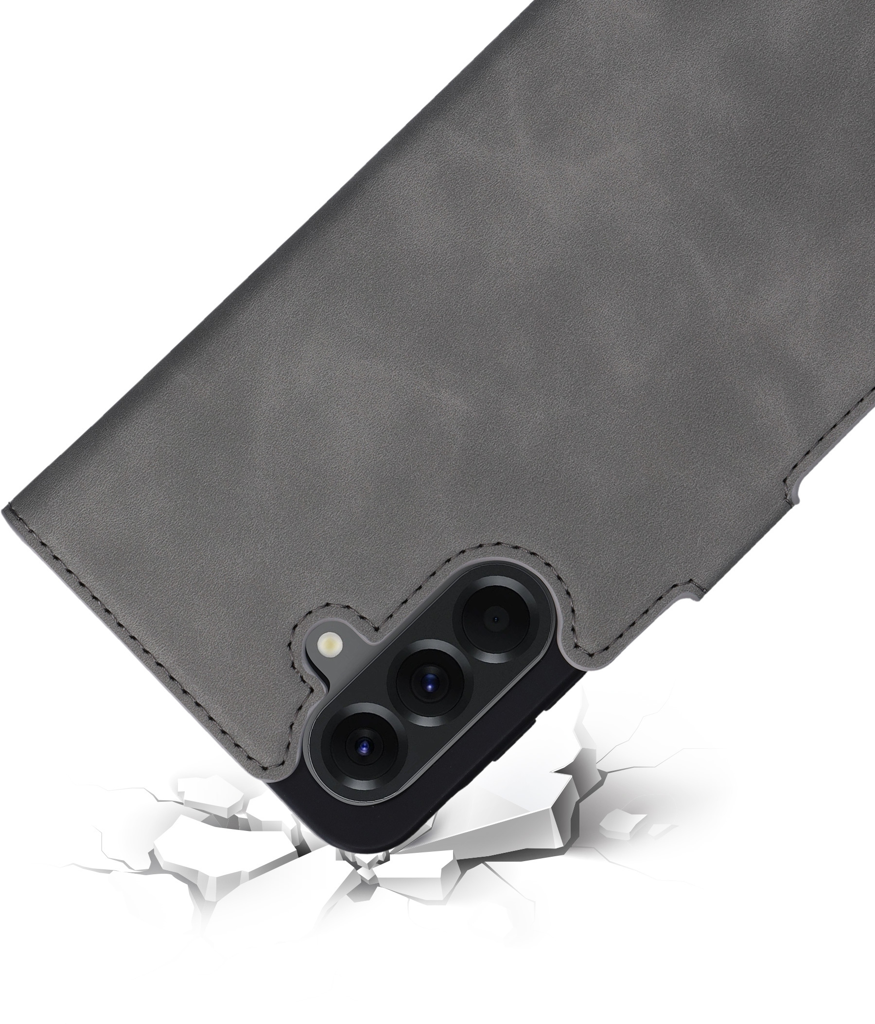 Mobiparts Classic Wallet Case Samsung Galaxy A56 Granite Grey – image 2