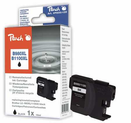 Peach PI500-122 ink cartridge 1 pc(s) High (XL) Yield Black